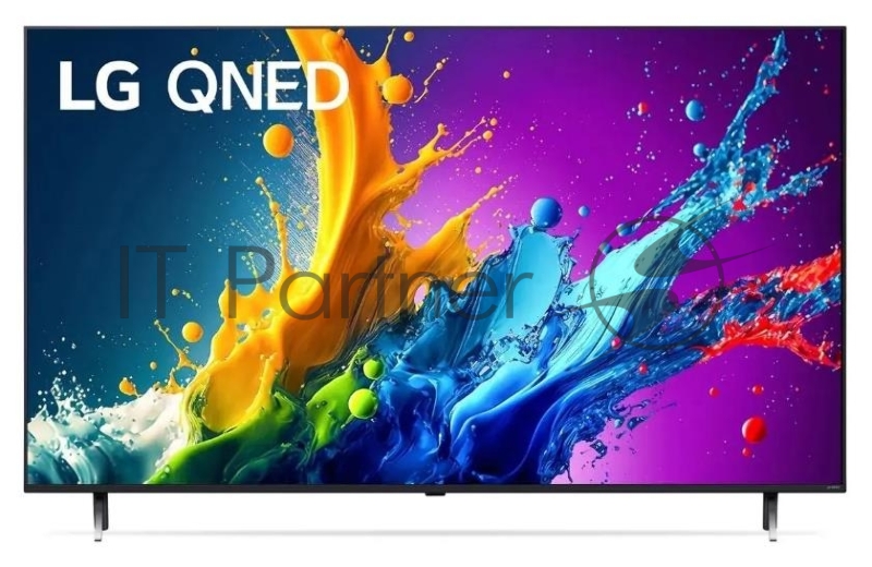 Телевизор LED LG 50 50QNED80T6A.ARUB черный титан 4K Ultra HD 60Hz DVB-T DVB-T2 DVB-C DVB-S DVB-S2 USB WiFi Smart TV