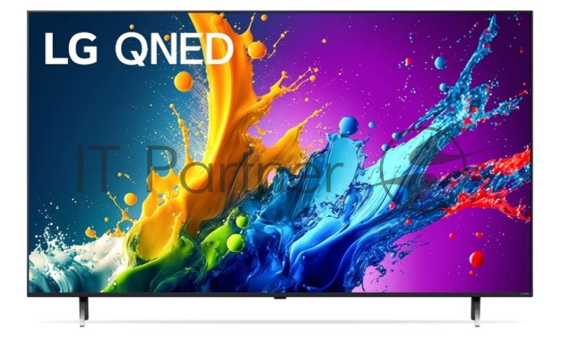 Телевизор LED LG 65 65QNED80T6A.ARUB черный титан 4K Ultra HD 60Hz DVB-T DVB-T2 DVB-C DVB-S DVB-S2 USB WiFi Smart TV