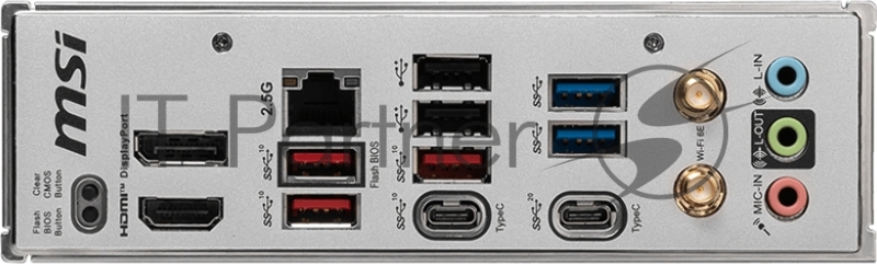 Материнская плата MSI B650M PROJECT ZERO B650, AM5, 4DDR5, 1PCI-Ex16, 2PCI-Ex1, 2M.2, 4SATA3.0, 1USB3.2Gen2x2, 5USB3.2Gen2, 4USB3.2Gen1, 6USB 2.0