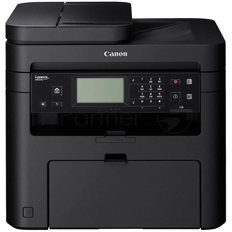 МФУ лазерный Canon i-Sensys MF237W (A4, принтер/сканер/копир/факс, 23ppm, 1200 dpi, 256Mb, ADF, Network, Wi-Fi, USB, без т/трубки)
