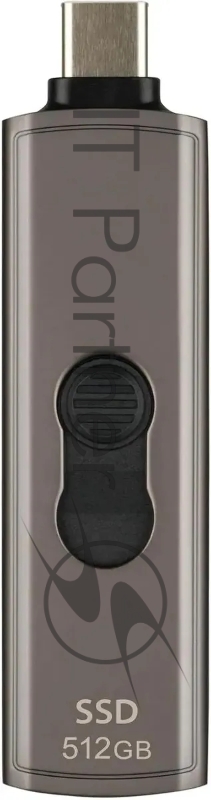 Накопитель SSD Transcend USB-C 512GB TS512GESD330C ESD330C серый