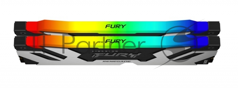 Модуль памяти DDR 5 DIMM 64Gb PC48000, 6000Mhz, Kingston FURY Renegade RGB XMP CL32 (Kit of 2) (KF560C32RSAK2-64) (retail)