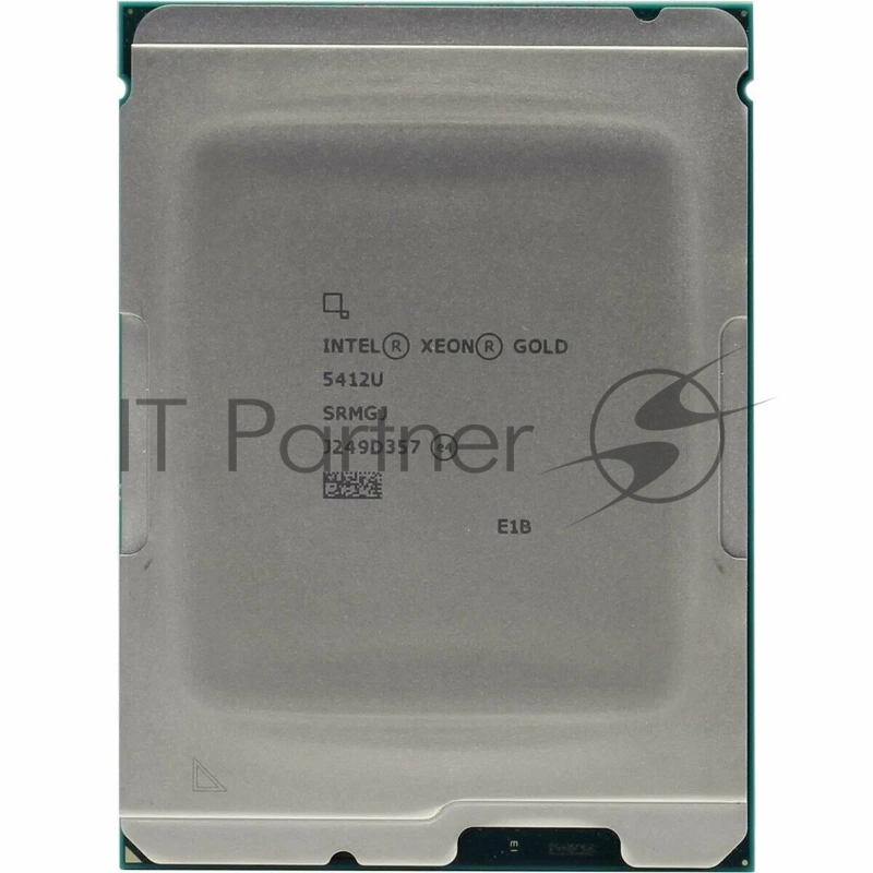 Центральный Процессор Intel Xeon® Gold 5412U 24 Cores, 48 Threads, 2.1/3.9GHz, 45M, DDR5-4400, 1S, 185W OEM