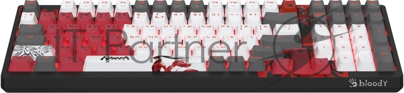 Клавиатура A4Tech Bloody S98 Naraka BLMS Plus механическая черный/красный USB for gamer LED (S98 NARAKA BLMS RED PLUS)