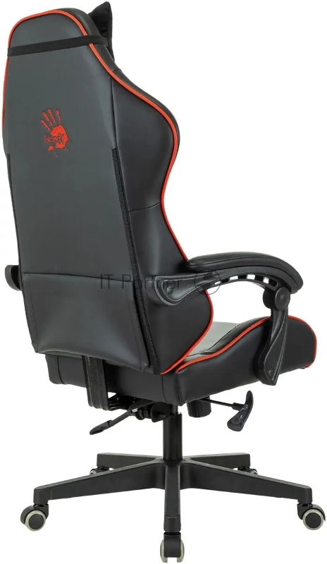 Кресло игровое A4Tech Bloody GC-780 черный сиденье черный кожзам с подголов. крестов. металл черный пластик черный