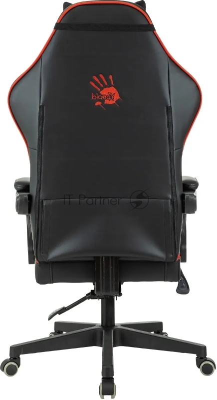 Кресло игровое A4Tech Bloody GC-780 черный сиденье черный кожзам с подголов. крестов. металл черный пластик черный