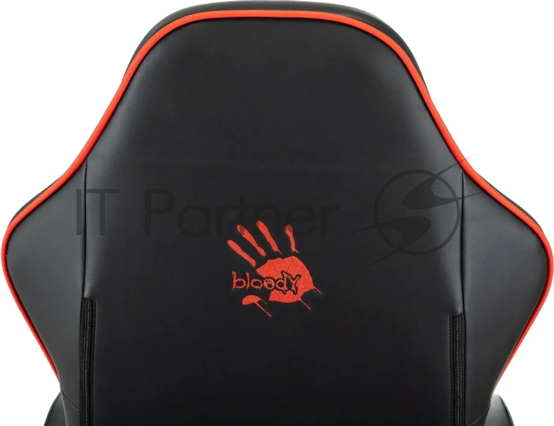 Кресло игровое A4Tech Bloody GC-780 черный сиденье черный кожзам с подголов. крестов. металл черный пластик черный