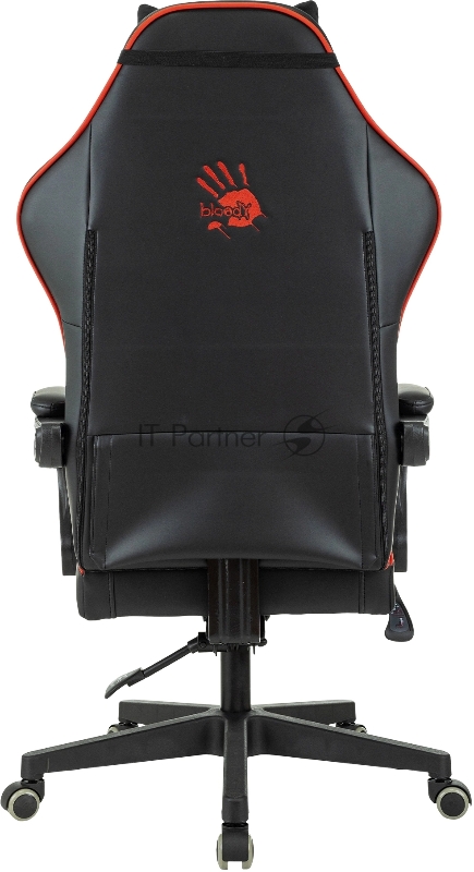 Кресло игровое A4Tech Bloody GC-780 черный сиденье черный кожзам с подголов. крестов. металл черный пластик черный