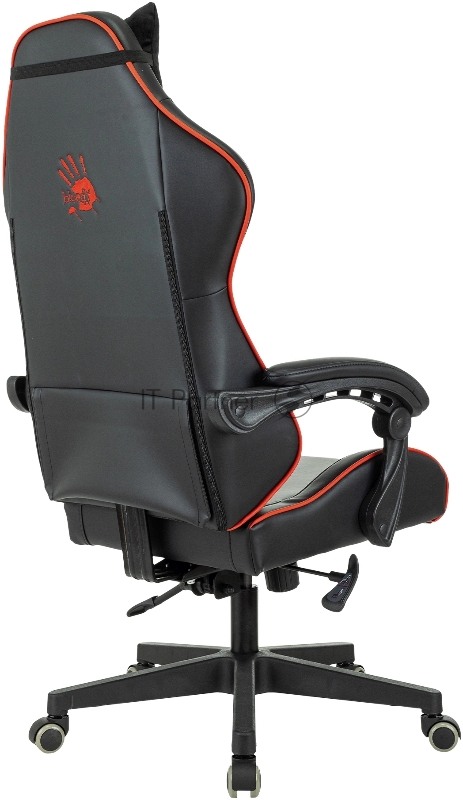 Кресло игровое A4Tech Bloody GC-780 черный сиденье черный кожзам с подголов. крестов. металл черный пластик черный