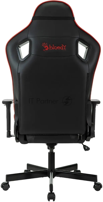 Кресло игровое A4Tech Bloody GC-840 черный сиденье черный эко.кожа с подголов. крестов. металл черный пластик черный