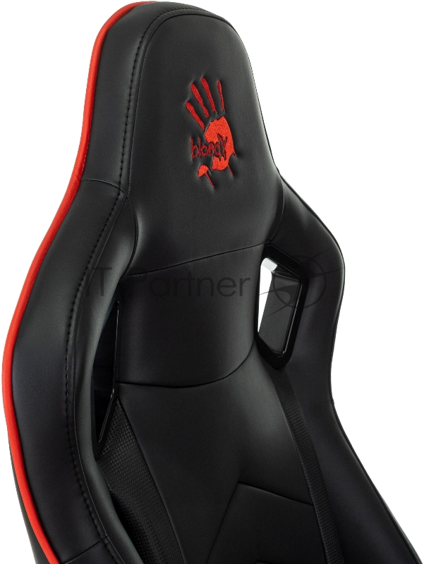 Кресло игровое A4Tech Bloody GC-840 черный сиденье черный эко.кожа с подголов. крестов. металл черный пластик черный