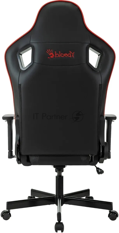 Кресло игровое A4Tech Bloody GC-840 черный сиденье черный эко.кожа с подголов. крестов. металл черный пластик черный