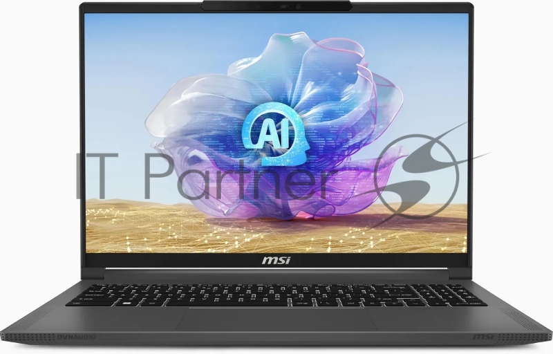 Ноутбук MSI Creator 16 AI Studio A1VIG-060RU Core Ultra 9 185H 64Gb SSD2Tb NVIDIA GeForce RTX4090 16Gb 16 IPS UHD+ (3840x2400) Windows 11 Professional grey WiFi BT Cam (9S7-15F314-060)