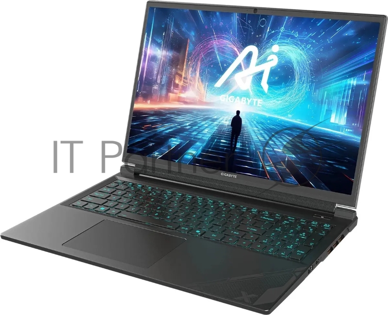 Ноутбук Gigabyte G6X Core i7 13650HX 16Gb SSD1Tb NVIDIA GeForce RTX4060 8Gb 16 IPS FHD+ (1920x1200) Windows 11 Home grey WiFi BT Cam (9KG-43KZ854SH)