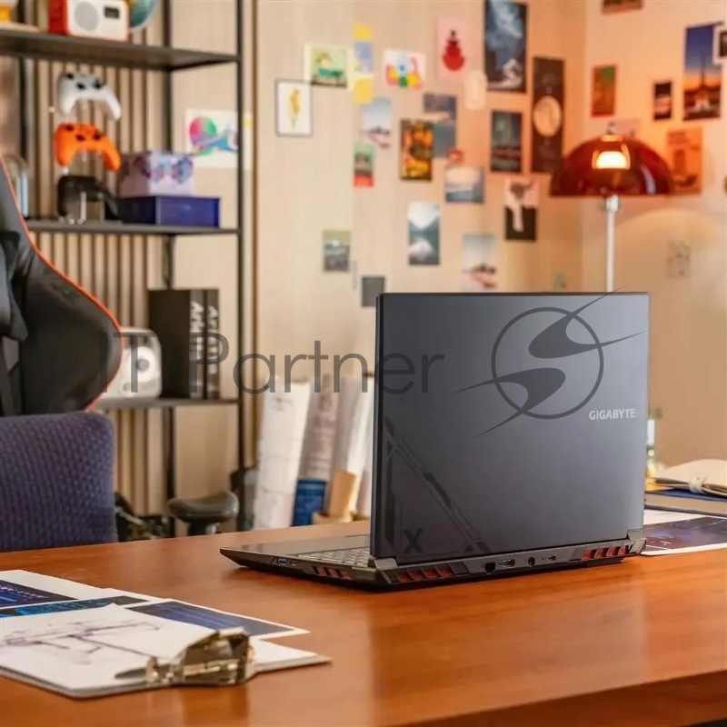 Ноутбук Gigabyte G6X Core i7 13650HX 16Gb SSD1Tb NVIDIA GeForce RTX4060 8Gb 16 IPS FHD+ (1920x1200) Windows 11 Home grey WiFi BT Cam (9KG-43KZ854SH)