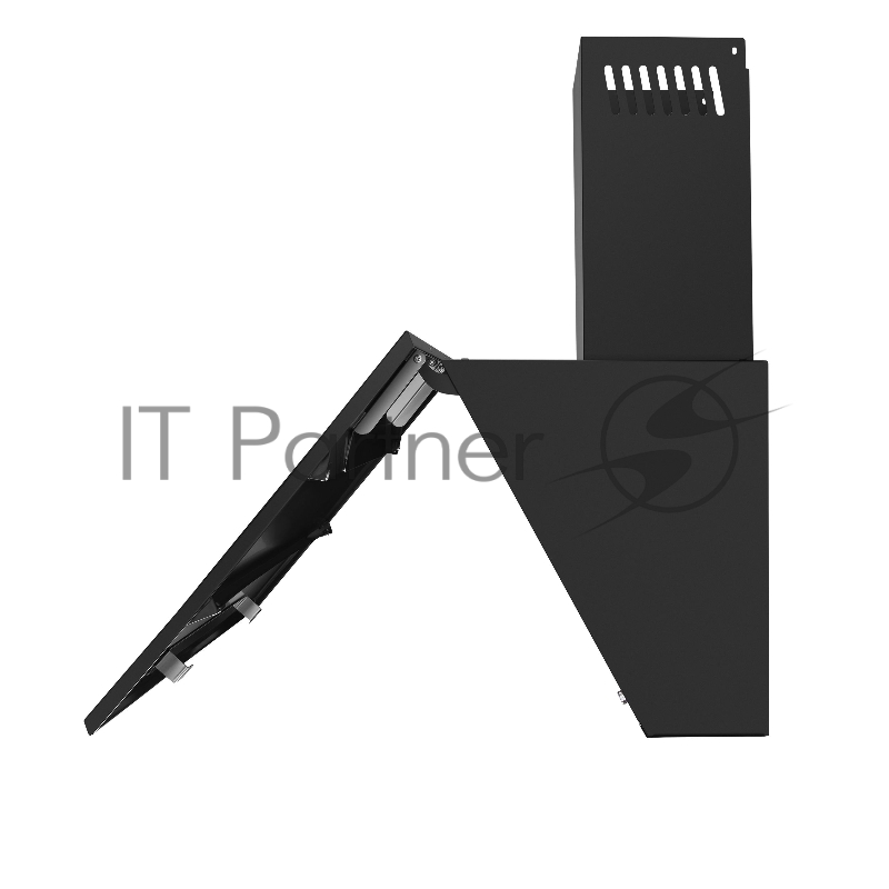 Вытяжка каминная Maunfeld BRIDGE 60 черный управление: кнопочное (1 мотор)