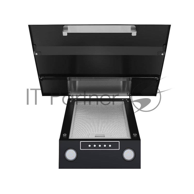 Вытяжка каминная Maunfeld BRIDGE 60 черный управление: кнопочное (1 мотор)