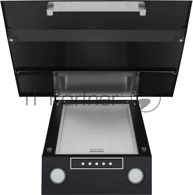 Вытяжка каминная Maunfeld BRIDGE 60 черный управление: кнопочное (1 мотор)