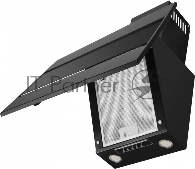 Вытяжка каминная Maunfeld BRIDGE 60 черный управление: кнопочное (1 мотор)