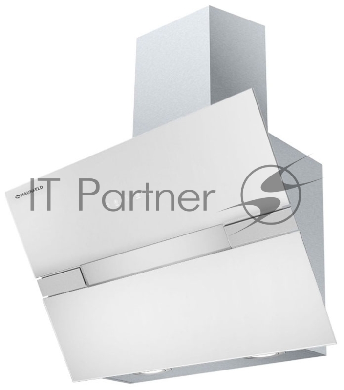 Вытяжка MAUNFELD MERSEY 60 НЕРЖАВЕЙКА/ Белое стекло