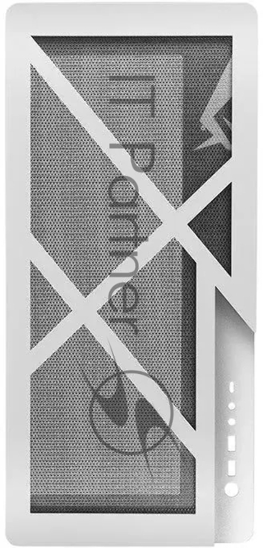 Корпус Azza Cast белый без БП ATX 3x120mm 2x140mm 2xUSB3.0 audio bott PSU