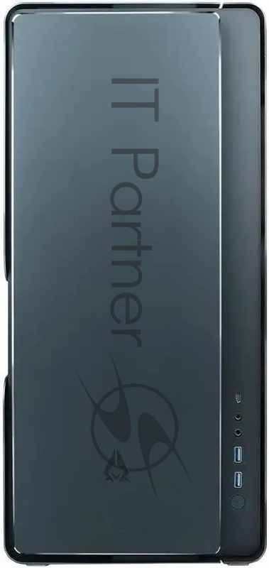 Корпус Azza Cast черный без БП ATX 3x120mm 2x140mm 2xUSB3.0 audio bott PSU