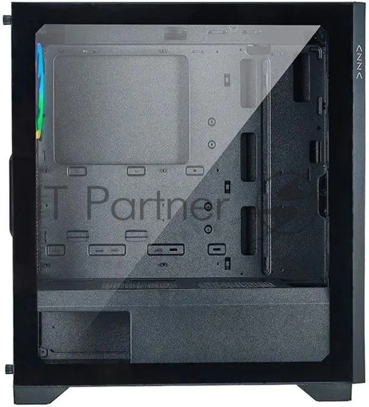 Корпус Azza Hive черный без БП ATX 8x120mm 5x140mm 2xUSB2.0 1xUSB3.0 audio bott PSU
