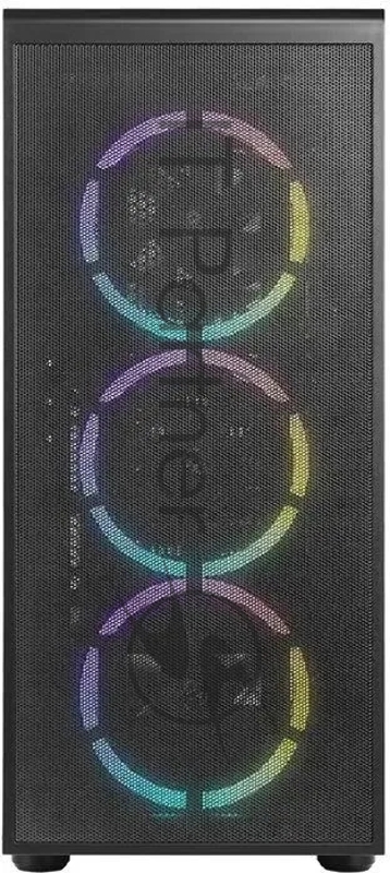 Корпус Azza Prime 360E черный без БП ATX 5x120mm 2x140mm 2xUSB3.0 audio bott PSU