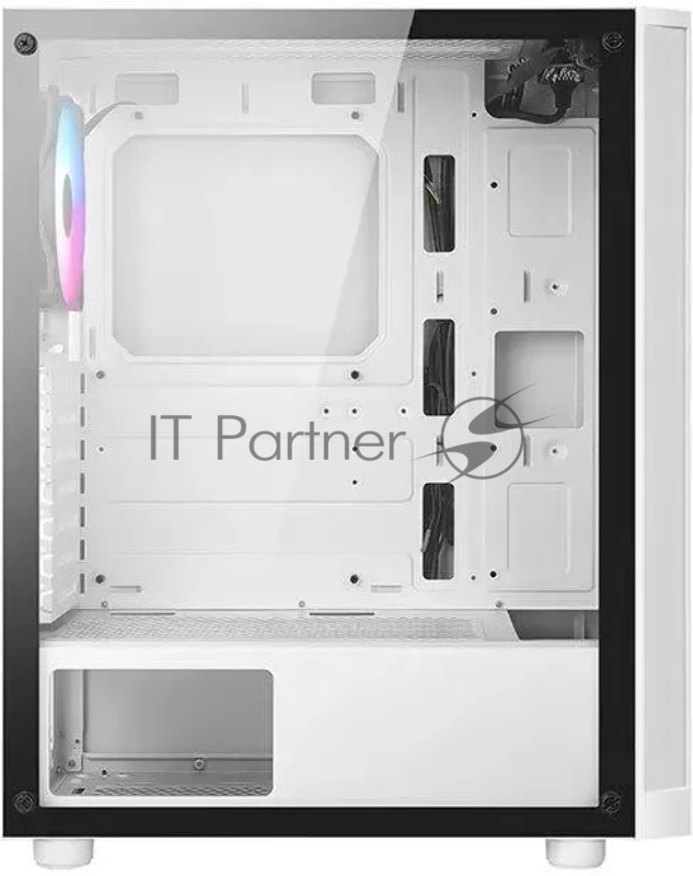Корпус Azza Spectra белый без БП ATX 7x120mm 2x140mm 2xUSB2.0 1xUSB3.0 audio bott PSU
