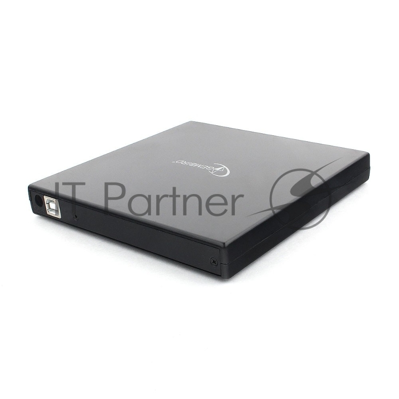 Внешний CD/DVD привод USB 2.0 Gembird DVD-USB-02R, пластик, черный