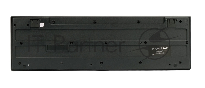 Комплект кл-ра+мышь беспров. Gembird KBS-6000, черный, 2.4ГГц, 1600 DPI, мини-приемник-USB