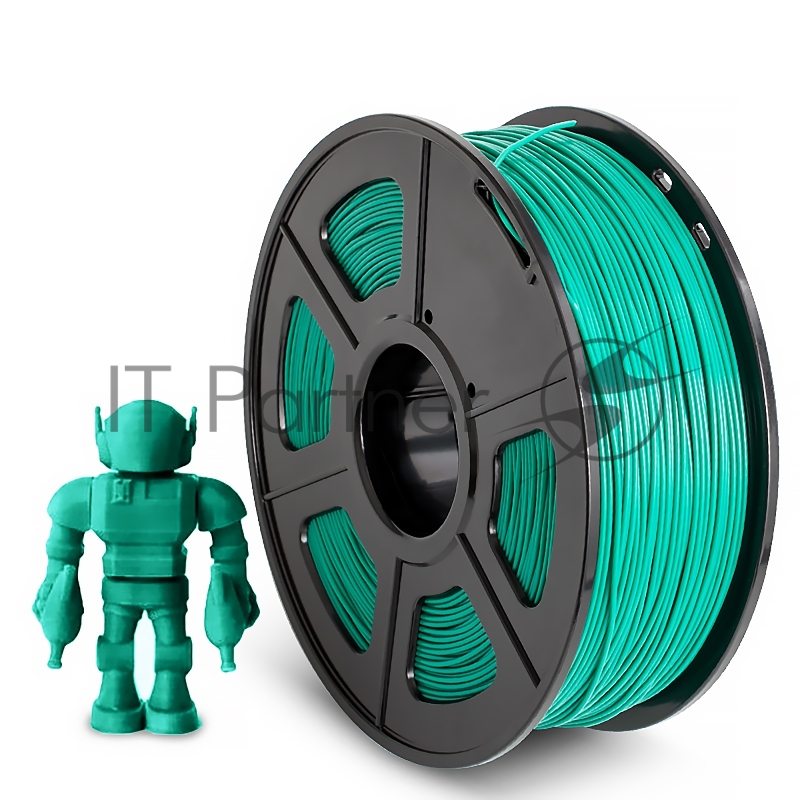 Филамент NVPRINT ABS GrassGreen для 3D печати диаметр 1.75мм длина 330 метров масса 1 кг