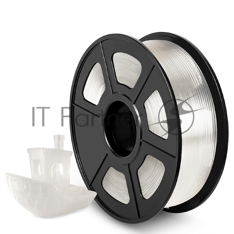 Филамент NVPRINT ABS Transparent для 3D печати диаметр 1.75мм длина 330 метров масса 1 кг