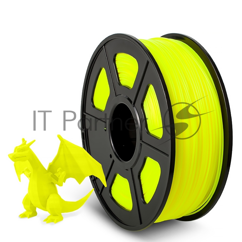 Филамент NVPRINT ABS Yellow для 3D печати диаметр 1.75мм длина 330 метров масса 1 кг