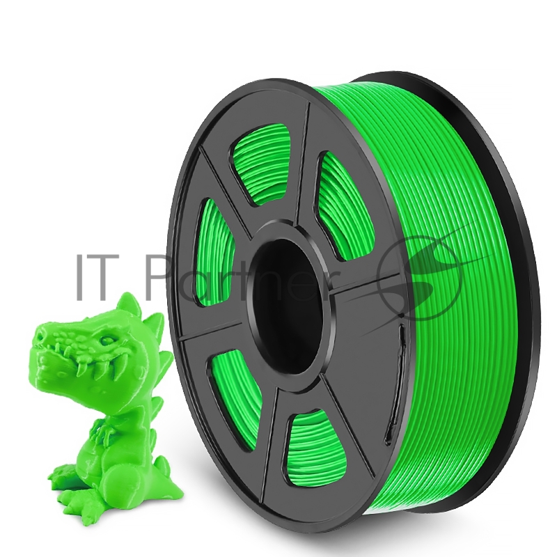 Филамент NVPRINT PETG Green для 3D печати диаметр 1.75мм длина 330 метров масса 1 кг