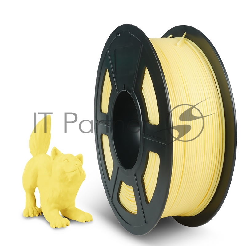 Филамент NVPRINT PETG Lemon yellow для 3D печати диаметр 1.75мм длина 330 метров масса 1 кг