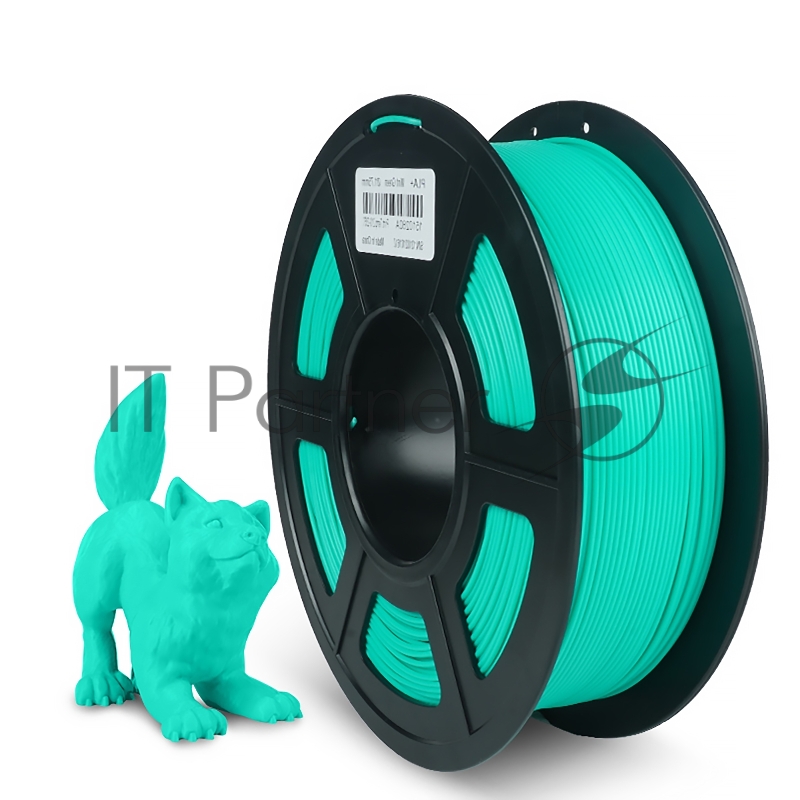 Филамент NVPRINT PETG Mint Green для 3D печати диаметр 1.75мм длина 330 метров масса 1 кг