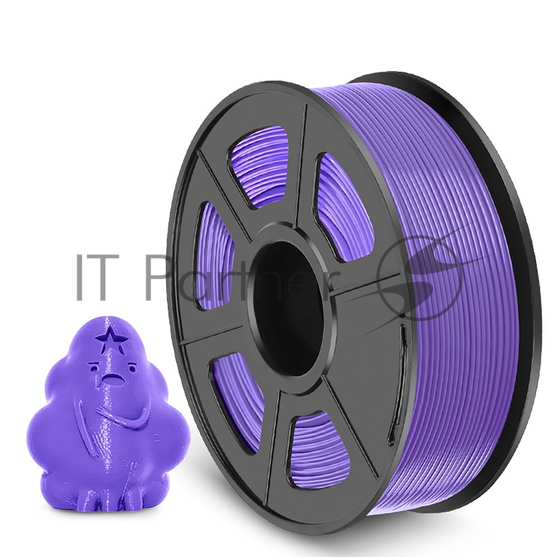 Филамент NVPRINT PETG Purple для 3D печати диаметр 1.75мм длина 330 метров масса 1 кг