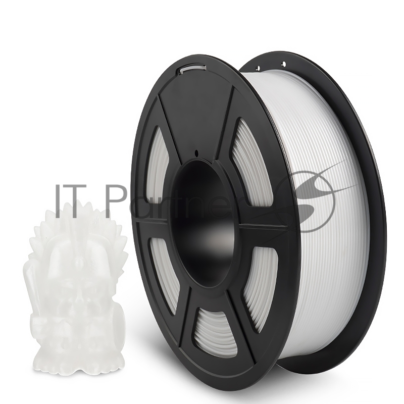 Филамент NVPRINT PETG White для 3D печати диаметр 1.75мм длина 330 метров масса 1 кг