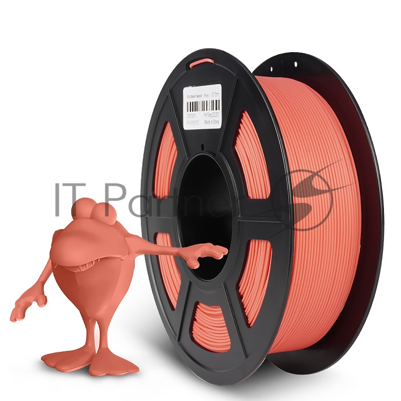 Филамент NVPRINT PLA Matte Pink для 3D печати диаметр 1.75мм длина 330 метров масса 1 кг