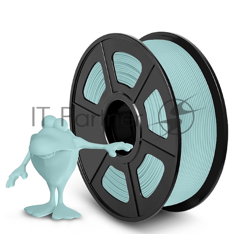 Филамент NVPRINT PLA Matte Powder Blue для 3D печати диаметр 1.75мм длина 330 метров масса 1 кг