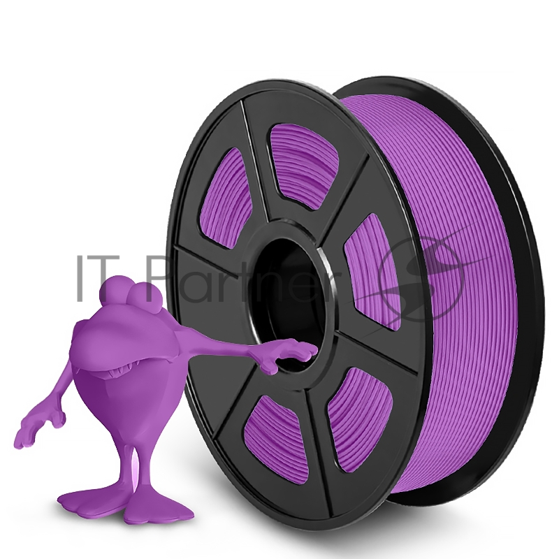 Филамент NVPRINT PLA Matte Purple для 3D печати диаметр 1.75мм длина 330 метров масса 1 кг