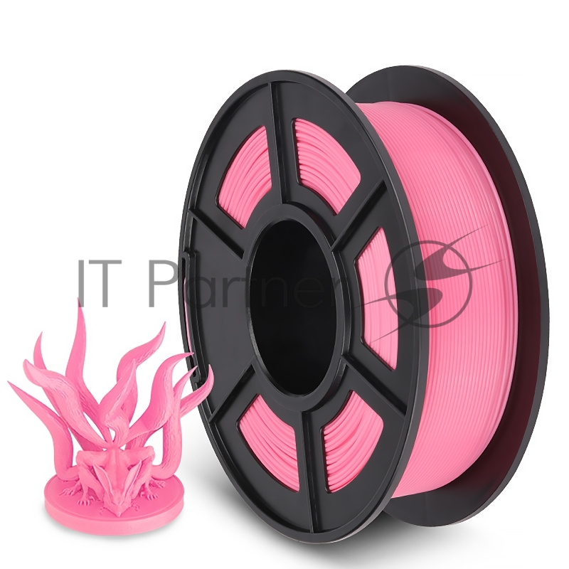 Филамент NVPRINT PLA+ Pink для 3D печати диаметр 1.75мм длина 330 метров масса 1 кг