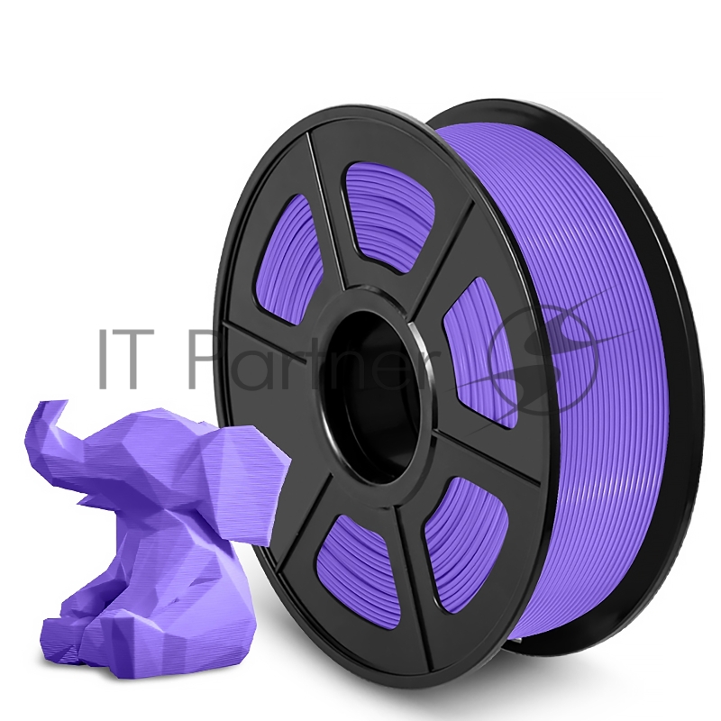 Филамент NVPRINT PLA+ Purple для 3D печати диаметр 1.75мм длина 330 метров масса 1 кг