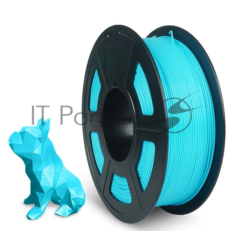 Филамент NVPRINT PLA+ Sky Blue для 3D печати диаметр 1.75мм длина 330 метров масса 1 кг