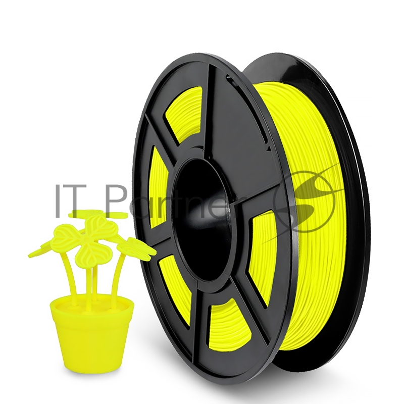 Филамент NVPRINT TPU Yellow для 3D печати диаметр 1.75мм длина 165 метров масса 0,5 кг
