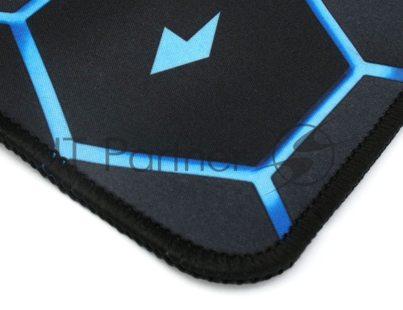 Коврик для мыши Gembird MP-35-30-COMB, соты, 350х300х3мм, ткань+резина, оверлок, коробка