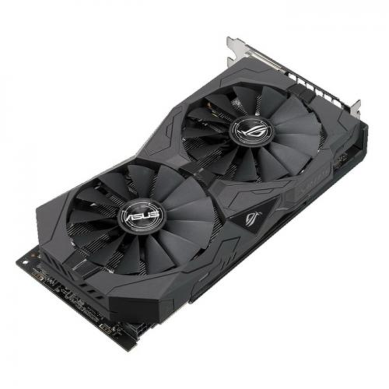 Видеокарта ASUS Radeon RX 570 4ГБ ROG-STRIX-RX570-4G-GAMING (Radeon RX 570, DDR5, 2xDVI, HDMI, DP) (PCI-E)