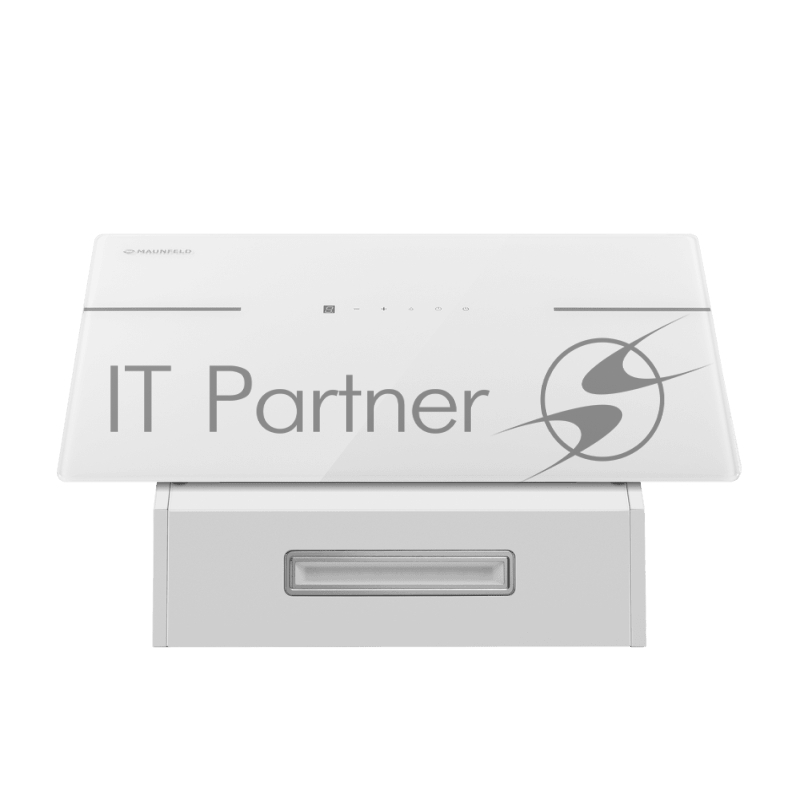 Вытяжка каминная Maunfeld Astro 60 белый/белое стекло управление: сенсорное (1 мотор)