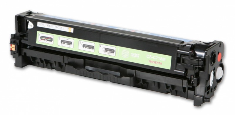 Тонер Картридж Cactus CS-C718М пурпурный для Canon LaserBase MF8330i-Sensys/ MF8330cdni-Sensys/ MF83